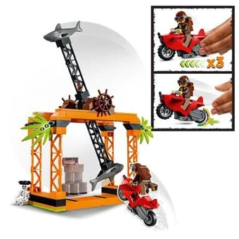 Lego City 60342 Stunt Challenge: Shark Attack