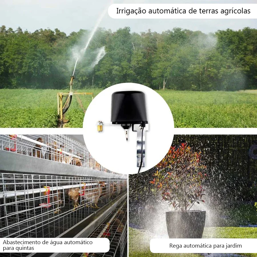 Válvula para abertura de torneiras ZigBee 3.0