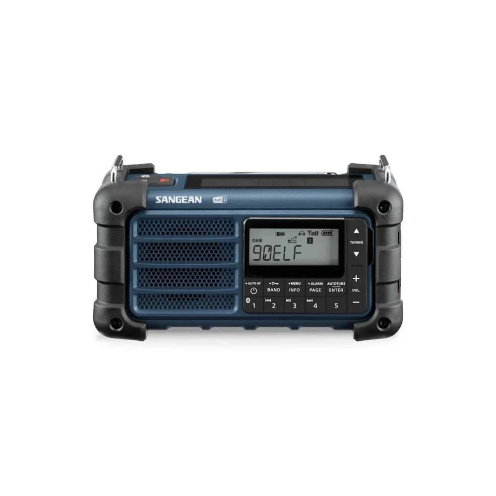 Sangean Mmr-99 Dab Blue Emergency/Crank/Solar Radio