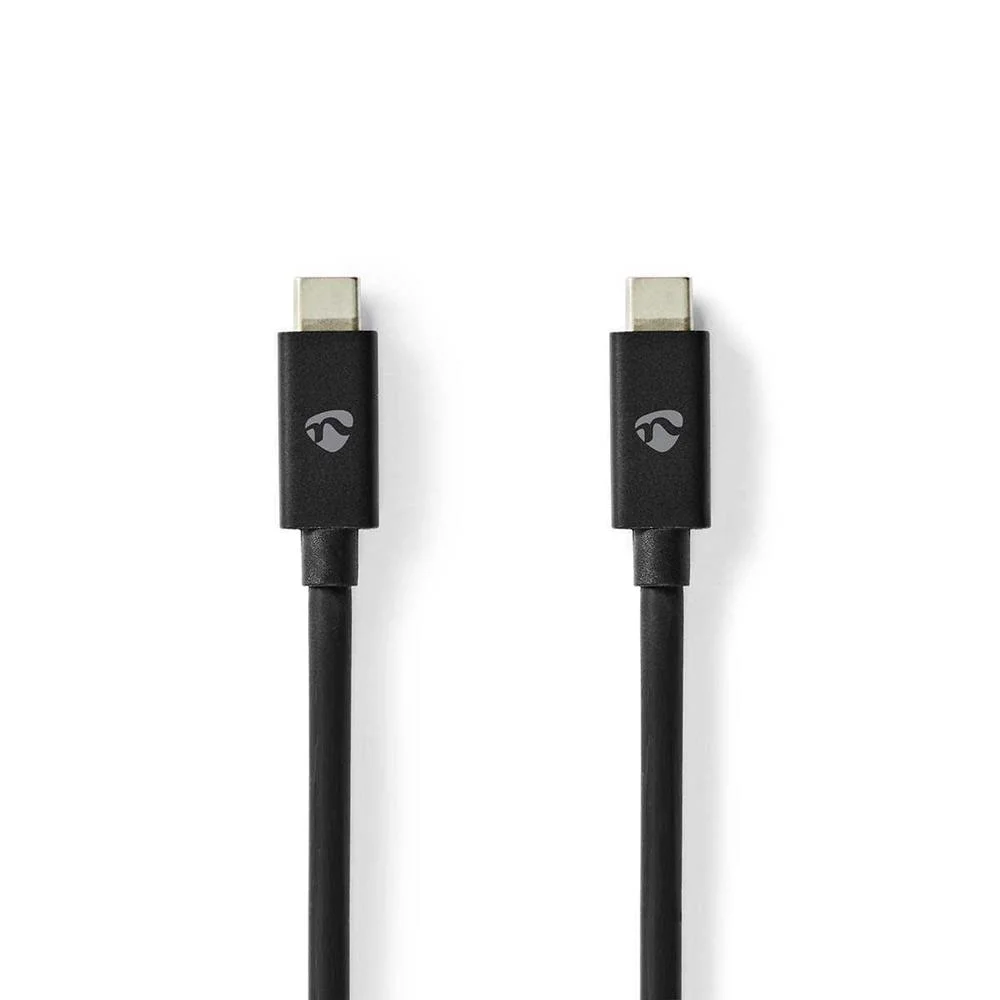 Nedis Ccgb66040bk10 Cabo Usb 1 M Usb4 Gen 3x2 Usb.
