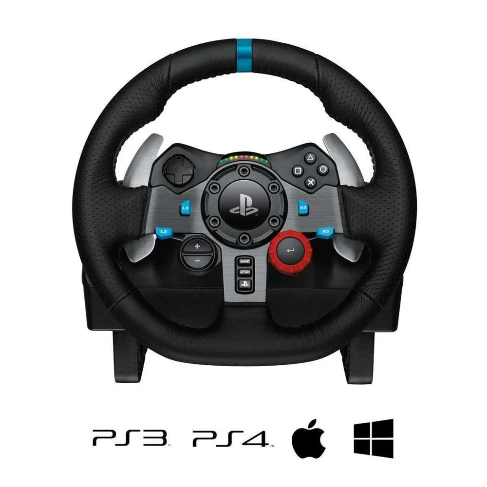Logitech G G29 Steering Wheel + Pedals Playstation 3 Playstation 4 Analogue Usb 2.0 Black