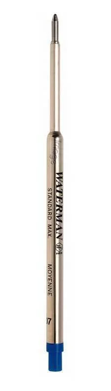 Waterman S0944490 Recarga para Canetas Médio Azul.