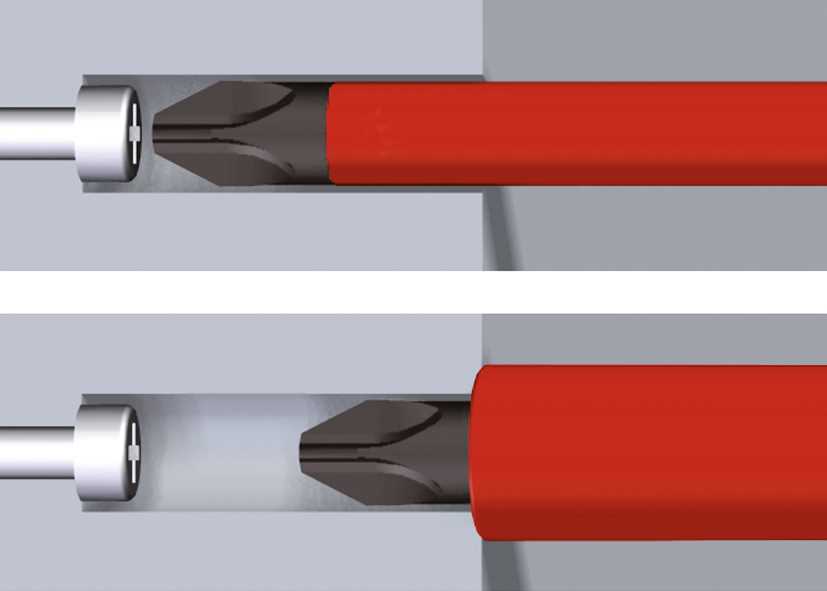 Wiha Bit Slimbit Electric Slotted (34580) 4,0 Mm X 75 Mm