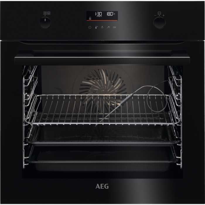 Built-In Steambake Oven Bce556360b 71l - Aeg