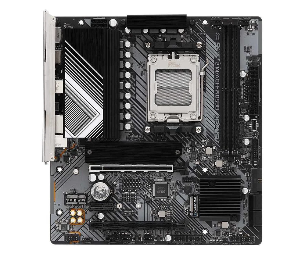 Asrock B650m Hdv/M.2             Am5 Matx Hdmi/Dp       Ddr5