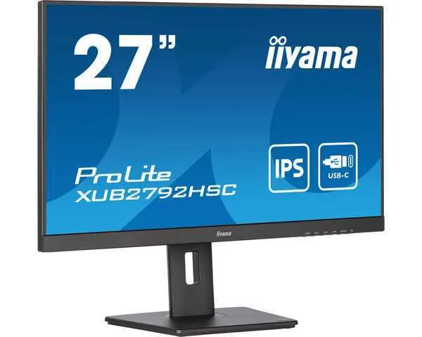 Monitor Prolite Ips LED 27" Xub2792hsc-B5 Full Hd Preto - Iiyama