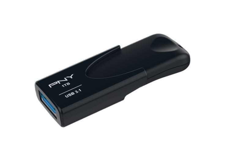 PNY Attaché 4, 1000 GB, USB Type-A, 3.2 Gen 1 (3..