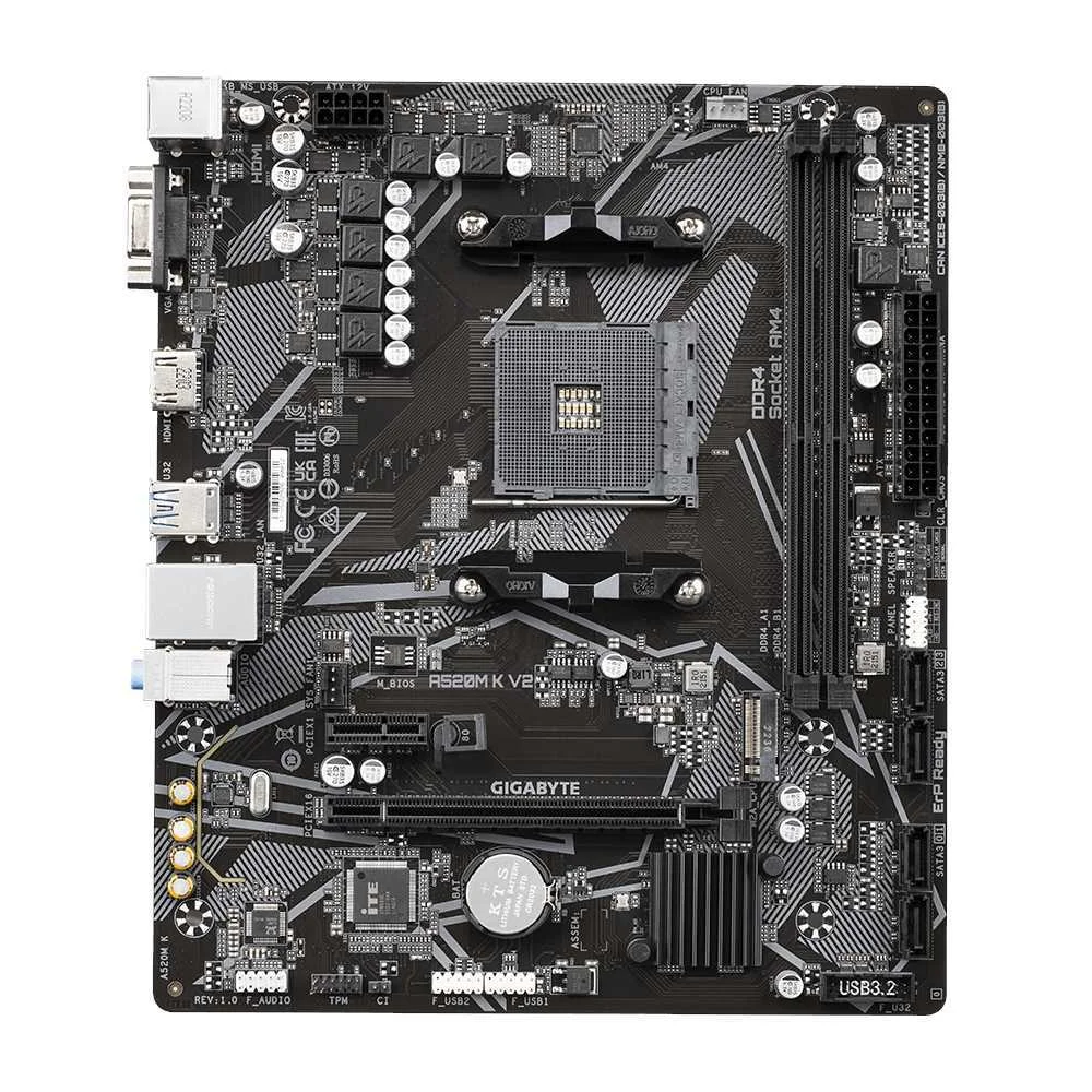 Motherboard A520m K V2 Amd Socket Am4 - Gigabyte
