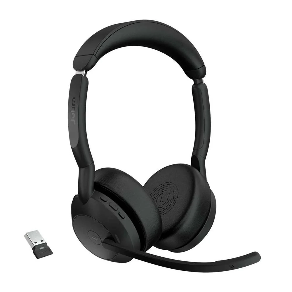 JABRA EVOLVE2 55 AUSCULTADORES SEM FIOS FITA DE C.