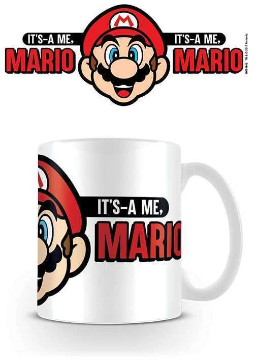Taza Its a Me Mario Super Mario Nintendo