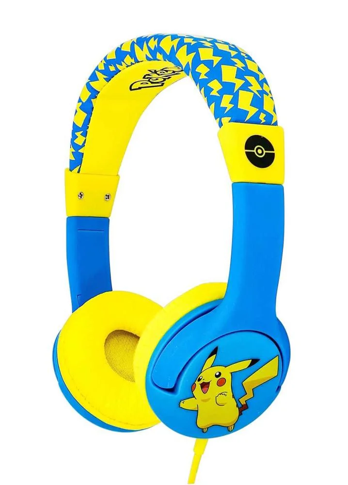 Auriculares Infantiles Pikachu Pokemon