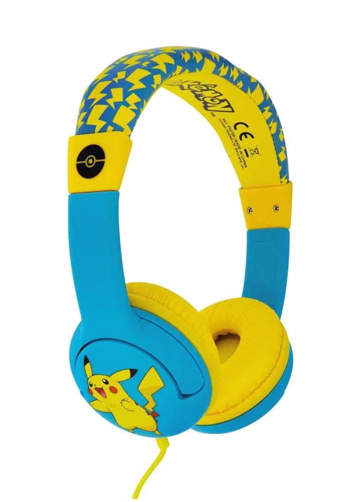 Auriculares Infantiles Pikachu Pokemon