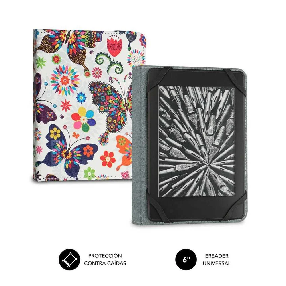 Subblim Funda Libro Electrónico Clever Ebook Case.