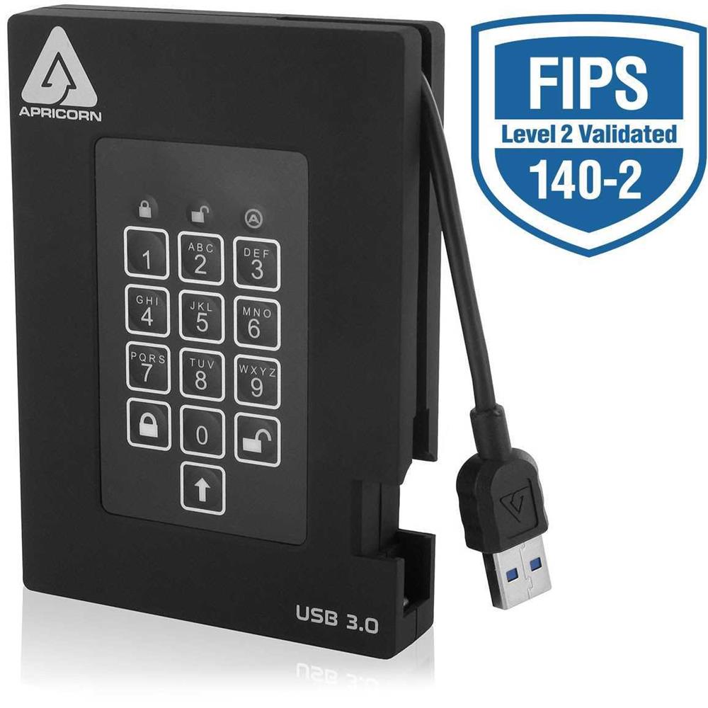 Apricorn Aegis Padlock Fortress Disco Externo 200.