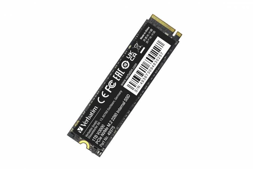 Verbatim Vi3000 PCle NVMe M.2 SSD 1TB            .
