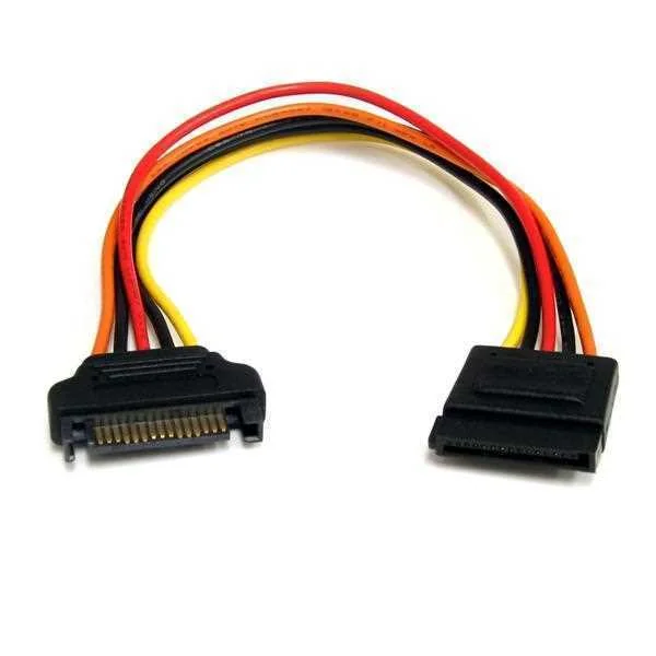 Startech.Com 15 Pin Sata Power Extension Cabo 0,.