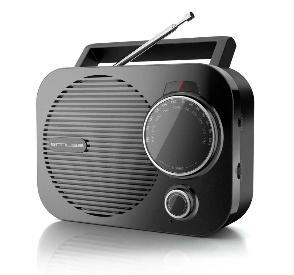 Muse M-050 R Rádio Pessoal Analógico Preto