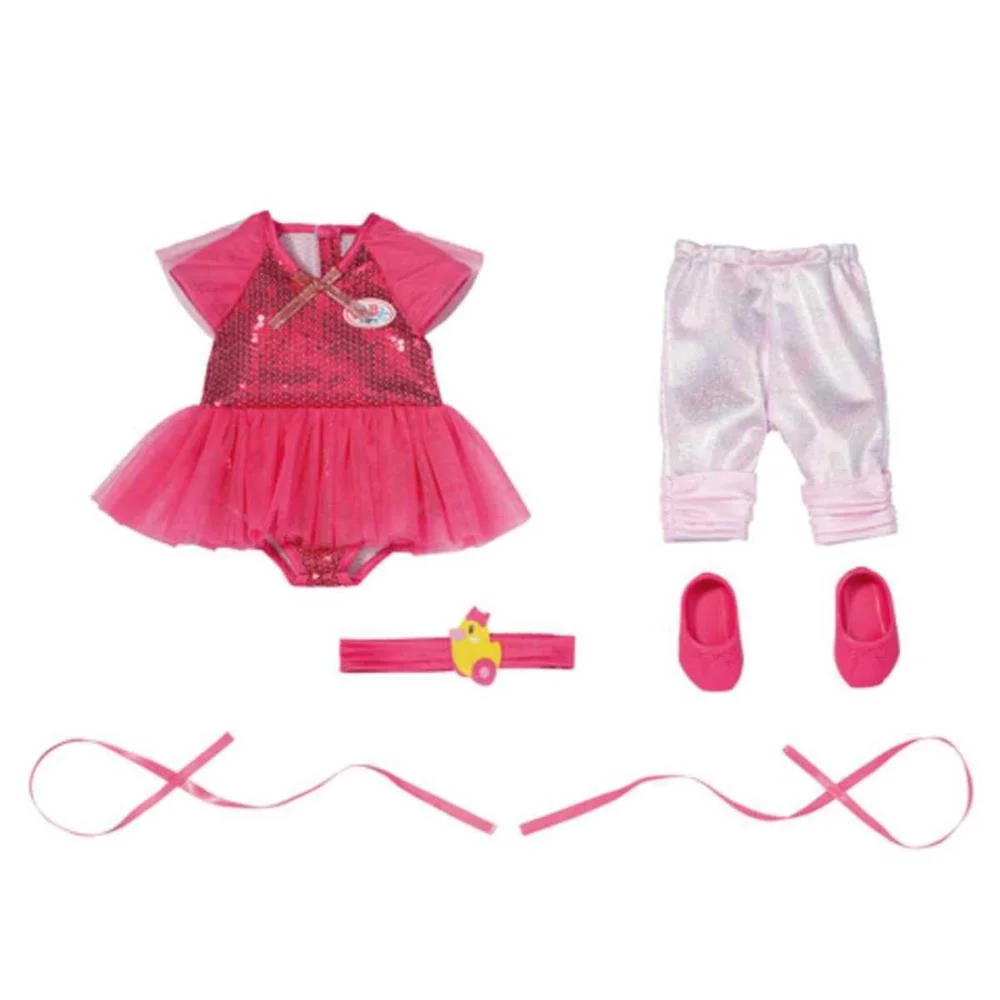 ZAPF BABY BORN DELUXE BALLERINA 43CM CONJUNTO DE .