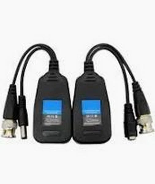 Pack 2 Video Balun HD Passivo+Alimentaçao+Audio