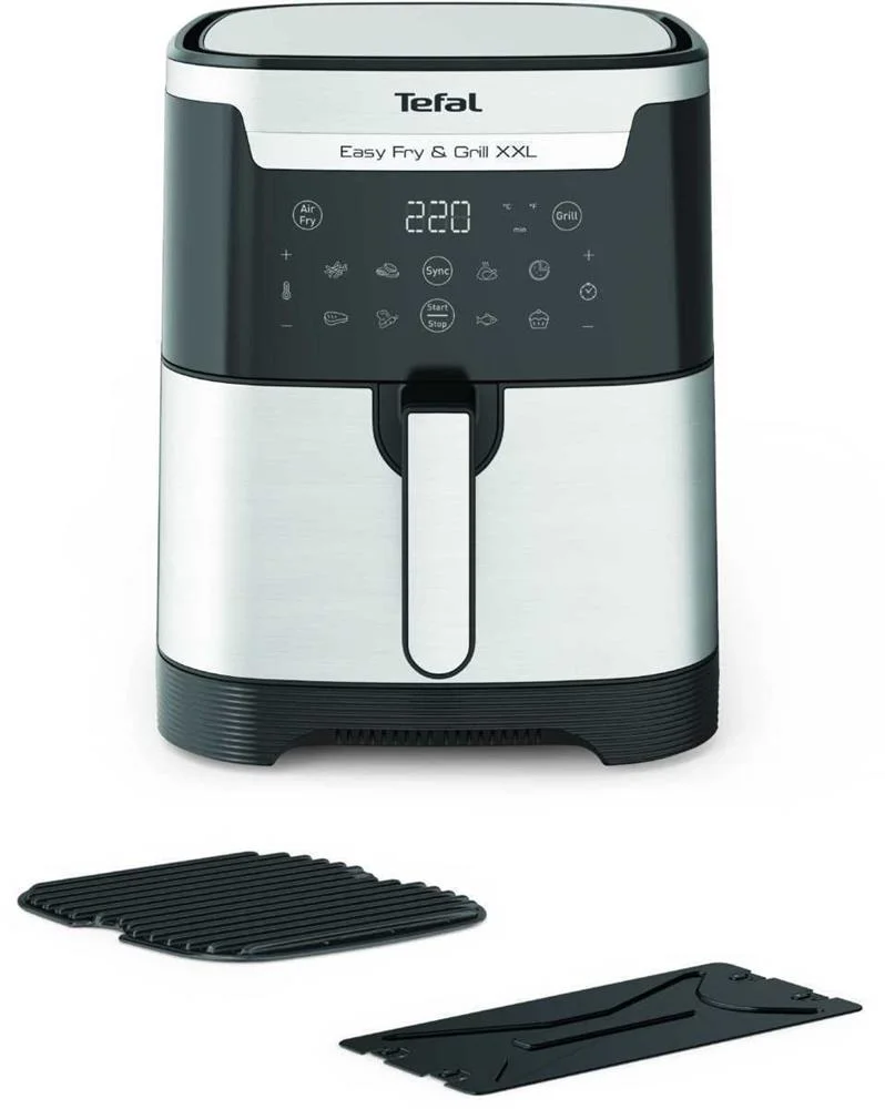 Tefal Airfryer Ey801d Easy Fry & Grill Xxl (Ey801d15)
