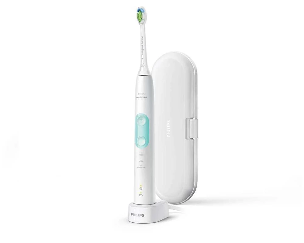 Philips 5100 Series Hx6857/28 Electric Toothbrush Adult Sonic Toothbrush Mint Colour  White