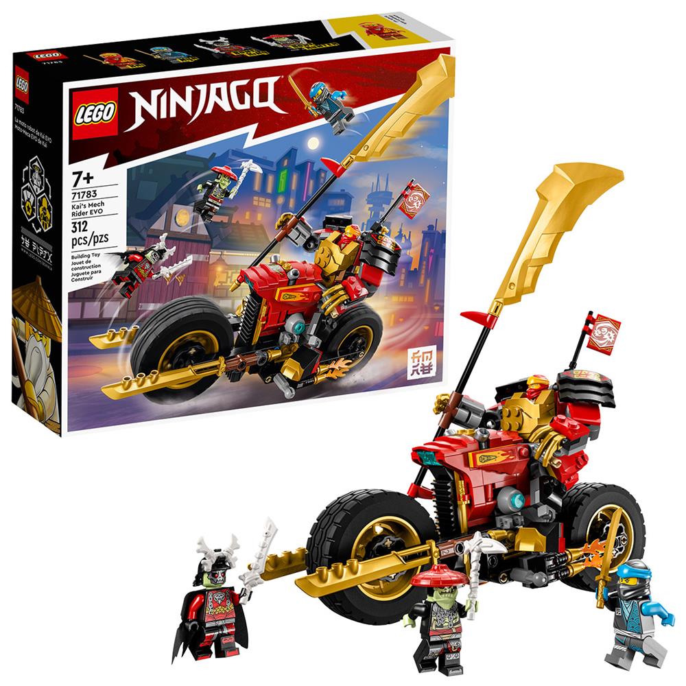 Lego Ninjago: Mech Motard Evo do Kai | Idades 7+ | 312 Peças | Item 71783
