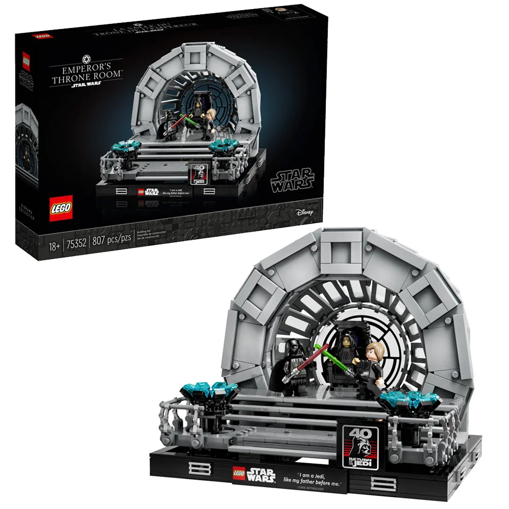 Lego Star Wars 75352 Diorama: Emperor's Throne Room