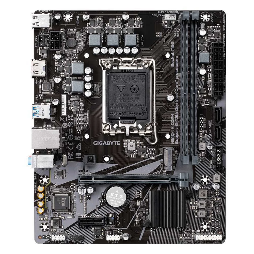 Motherboard Atx H610m K Ddr4 - Gigabyte