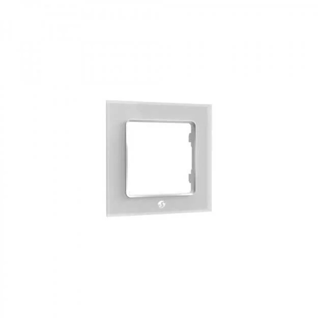 Shelly Wall Frame 1 (For Wall Switch) - White