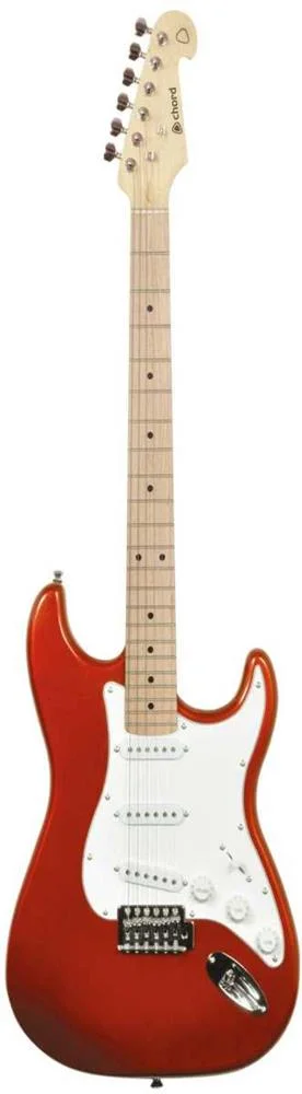 CAL63M Guitar Metallic Red