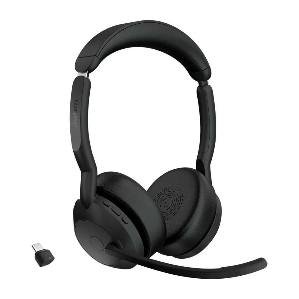 JABRA EVOLVE2 55 AUSCULTADORES SEM FIOS FITA DE C.