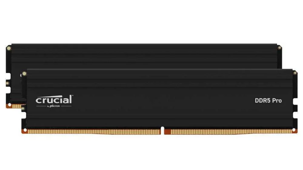 Crucial - Ddr5 - Kit - 32 Gb: 2 X 16 Gb - Dimm 288-Pin - 5600 Mhz / Pc5-44800 - Unbuffered