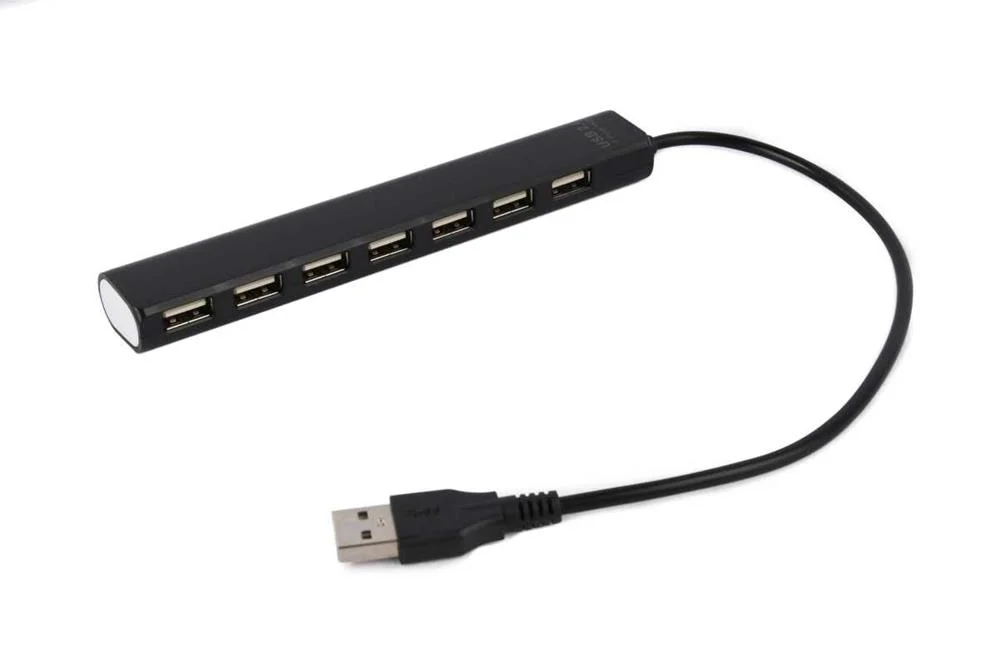 Hub Usb Gembird 7-Port (7 X Usb 2.0) Preto