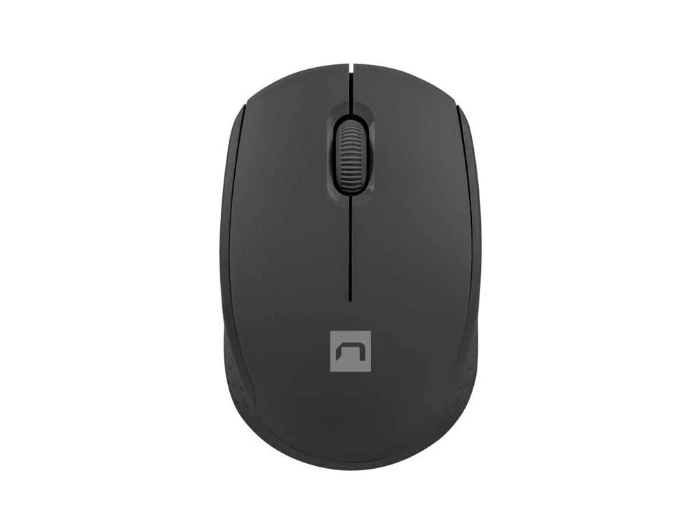 Raton Natec Stork Optico Inalambrico 1600 Dpi Neg.