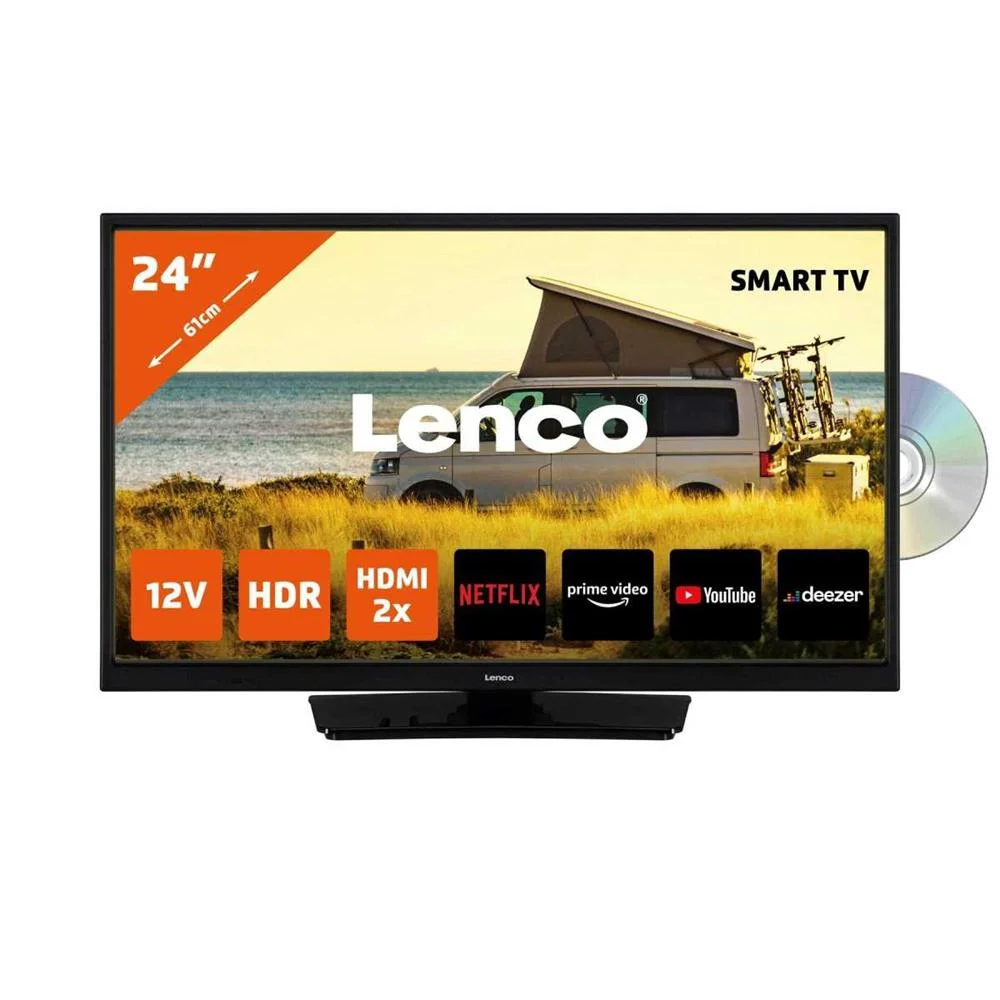 Lenco Dvl-2483bk Tv 61 Cm (24") Smart Tv Wi-Fi Pr.