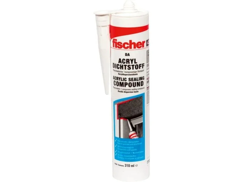 Selante acrílico fischer DA GR 310ml