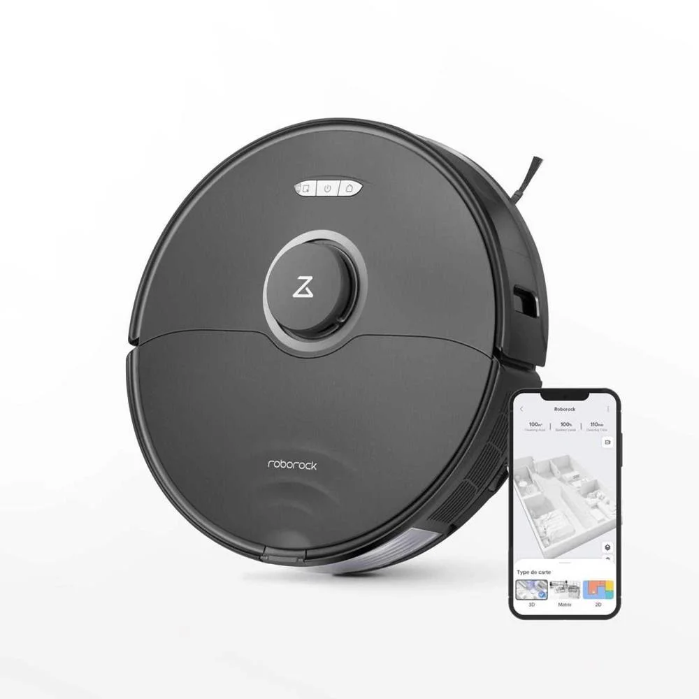 ROBOROCK S8 ROBÔ ASPIRADOR 0,4 L SEM BOLSA PRETO