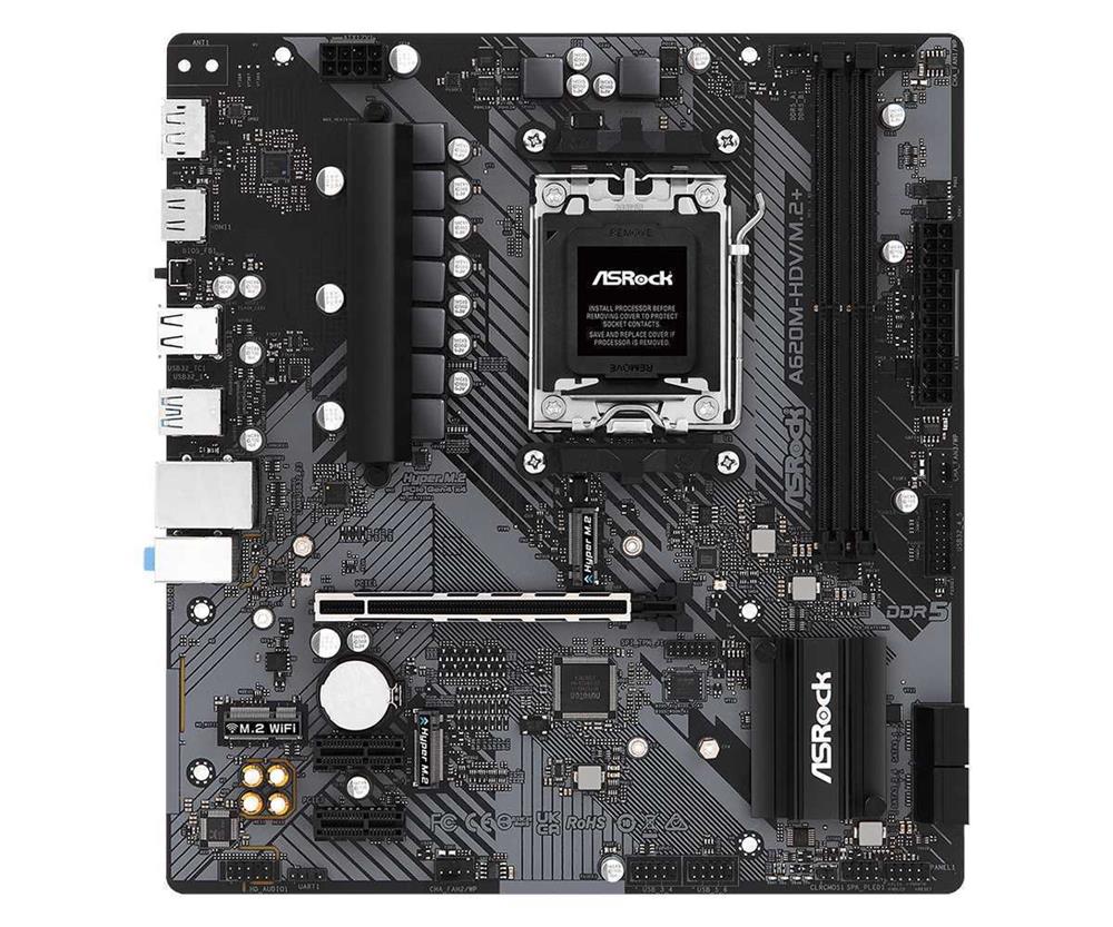 Asrock A620m-Hdv/M.2+ Amd A620 Ranhura Am5 Micro .