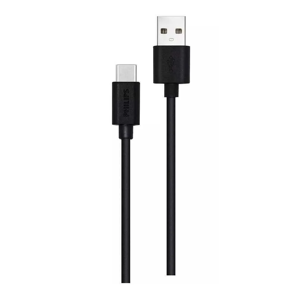 Cabo Tipo C para Carregamento Rápido Preto Dlc3104a/00 Philips