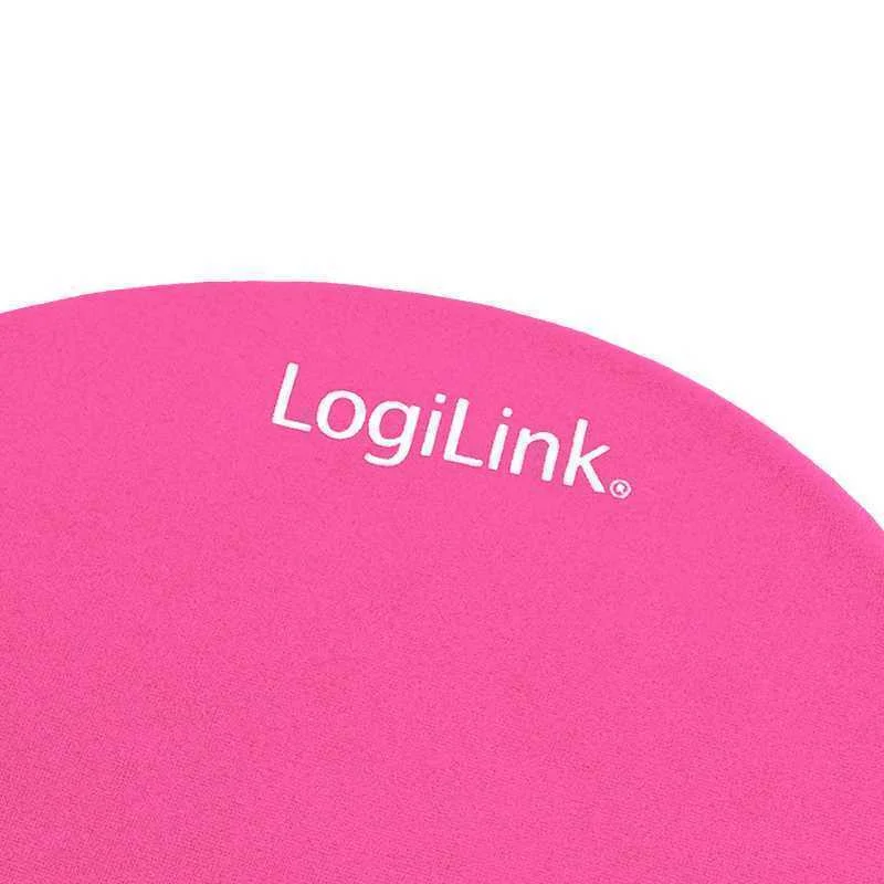 Logilink Mauspad Silcon Wrist Pink