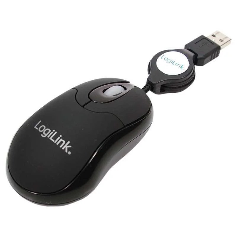 Logilink Maus Usb Mini Optisch  800dpi M. Kabeleinzug
