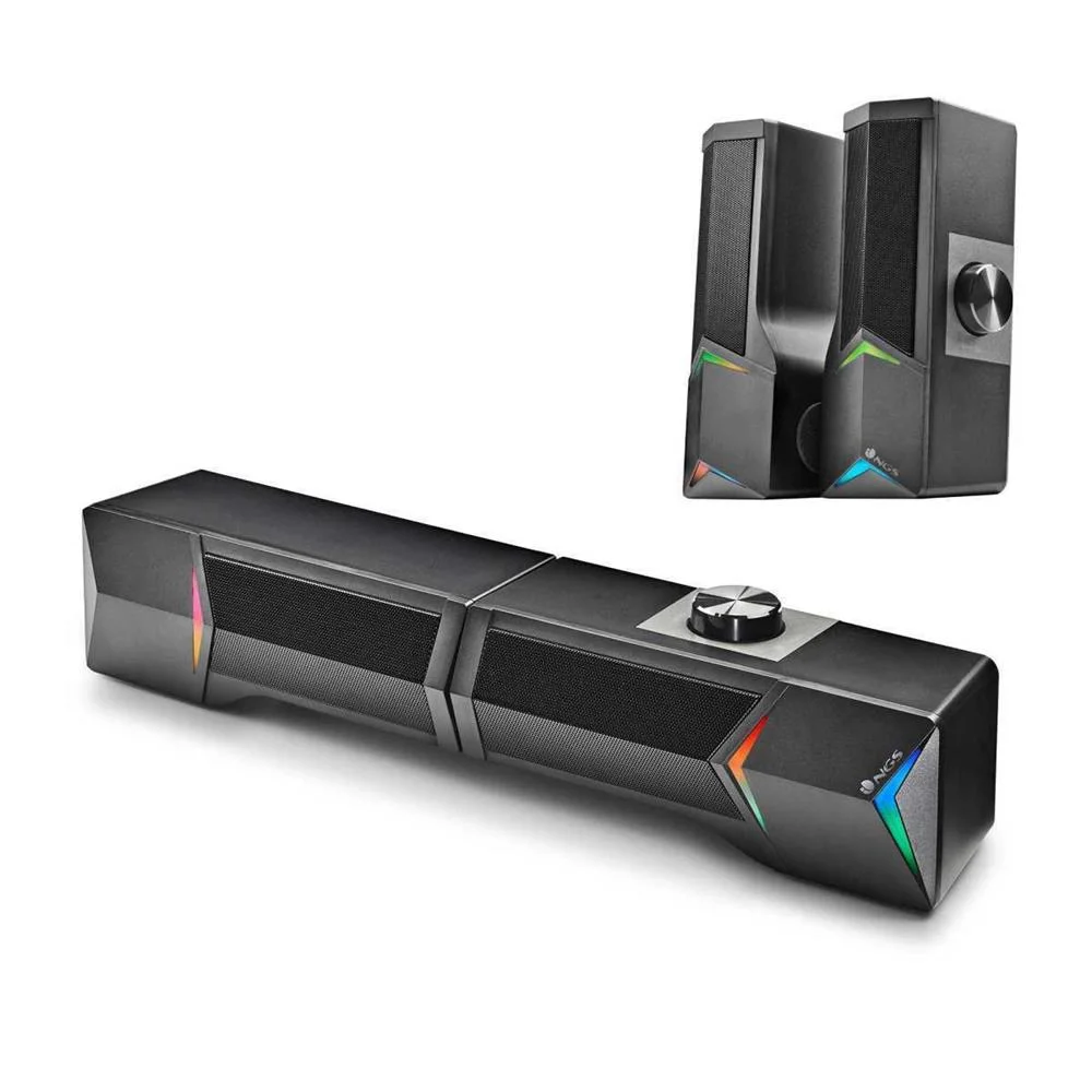 Colunas Bluetooth 12W Preto - NGS