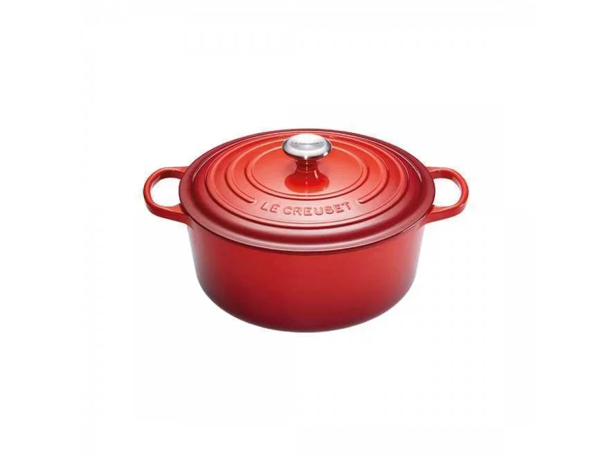 LE CREUSET SIGNATURE REDONDO CAÇAROLA PARA ASSAR