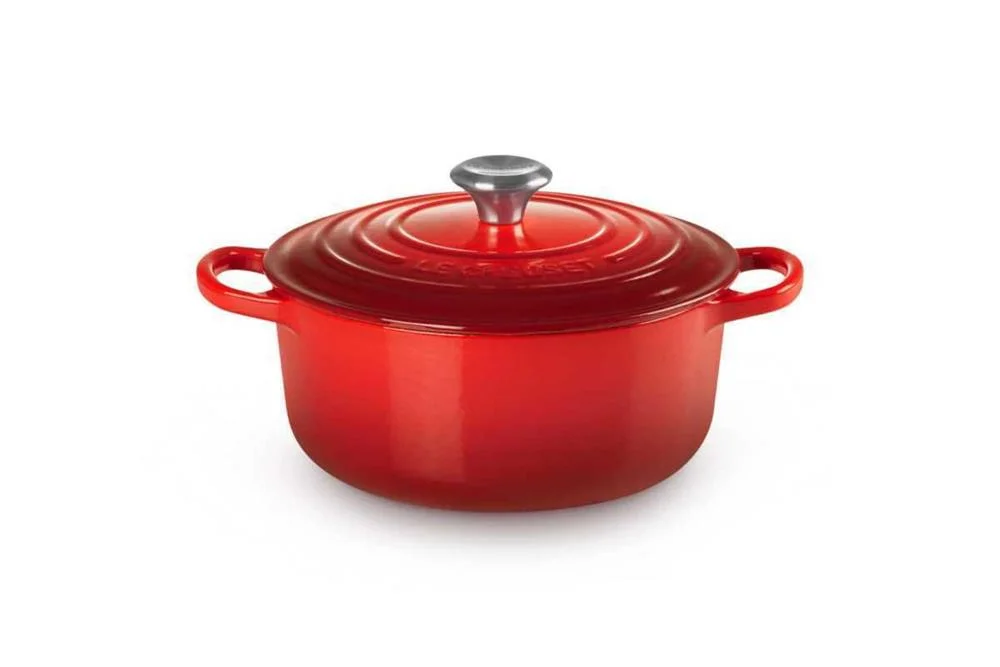 LE CREUSET SIGNATURE 3,3 L REDONDO VERMELHO