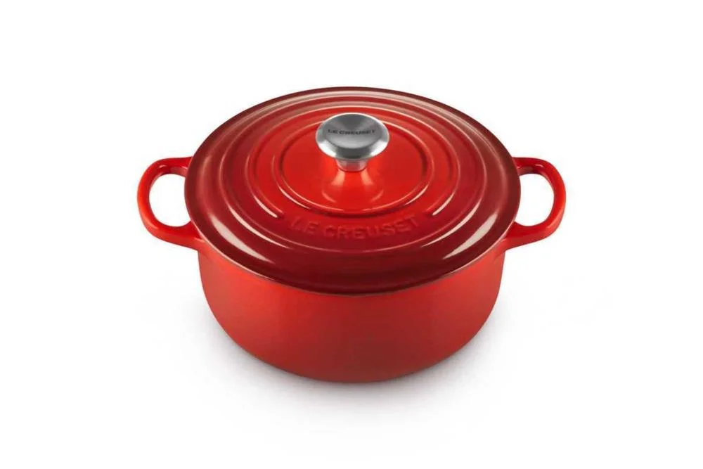 LE CREUSET SIGNATURE 3,3 L REDONDO VERMELHO