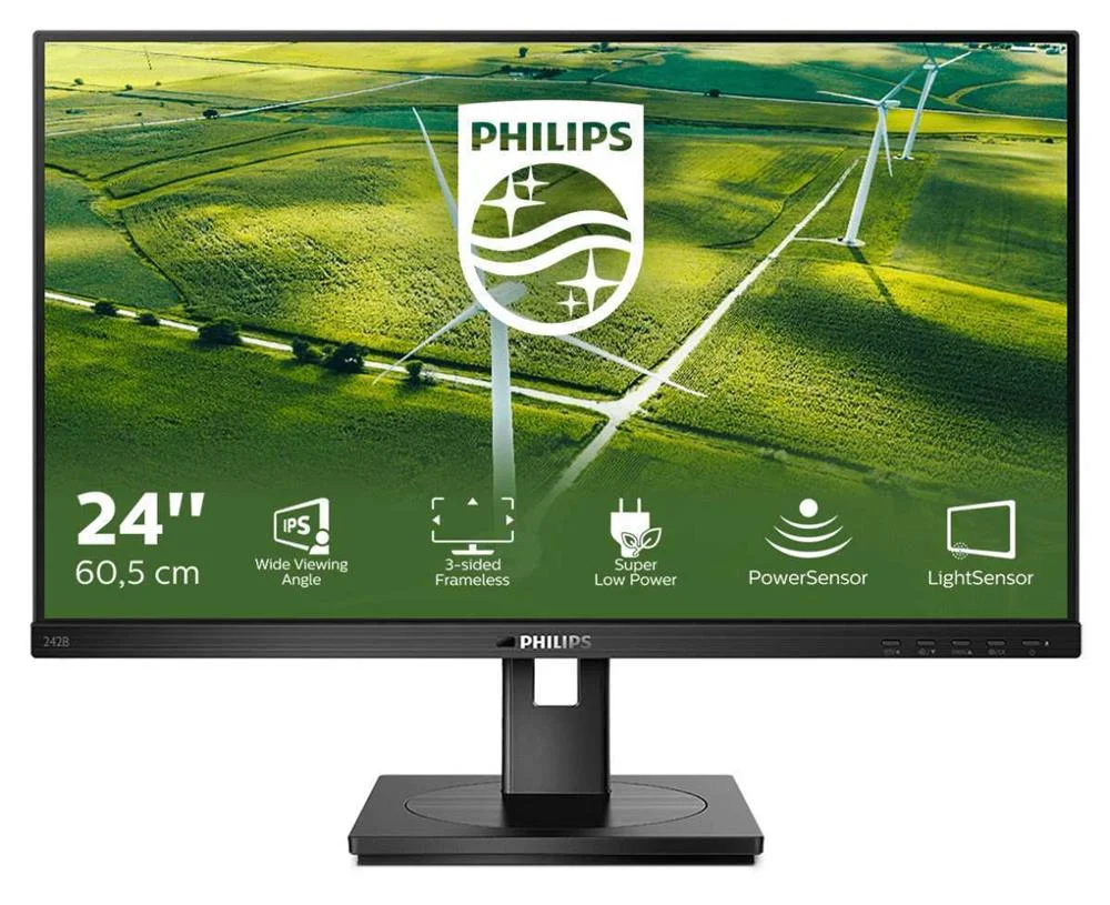Philips 60,5cm (23,8") 242b1g 16:09 Dvi+Hdmi+Dp+Usb Ips