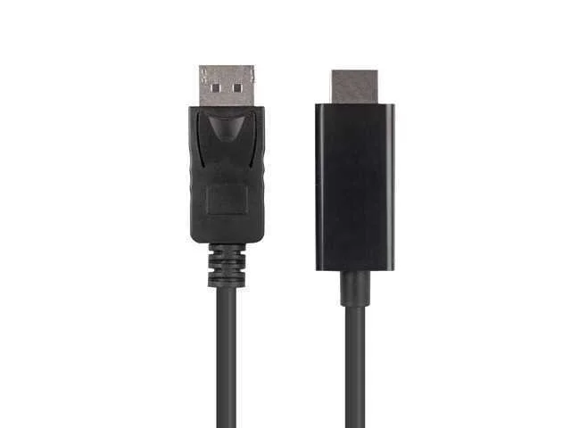 Lanberg Ca-Dphd-11cc-0050-Bk Cable Gender Changer Displayport Hdmi Black