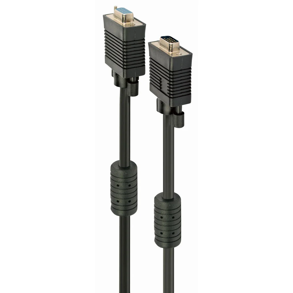 Cable Vga M/H Mcoax 2m Bk Ferr