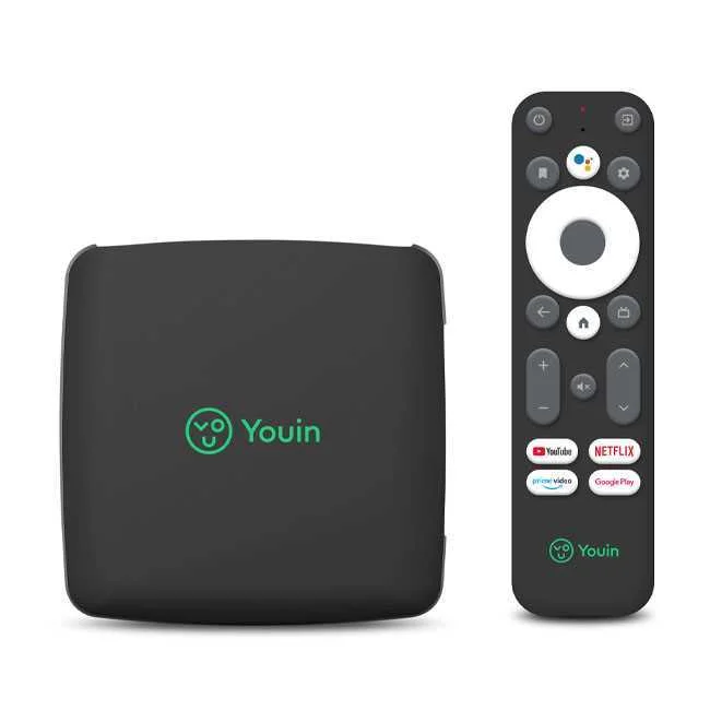 Minipc Android Tv 4k Ultra Hd 8gb Wi-Fi Preto - Youin