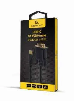 Adaptador Usb C para Vga Gembird A-Cm-Vgam-01 